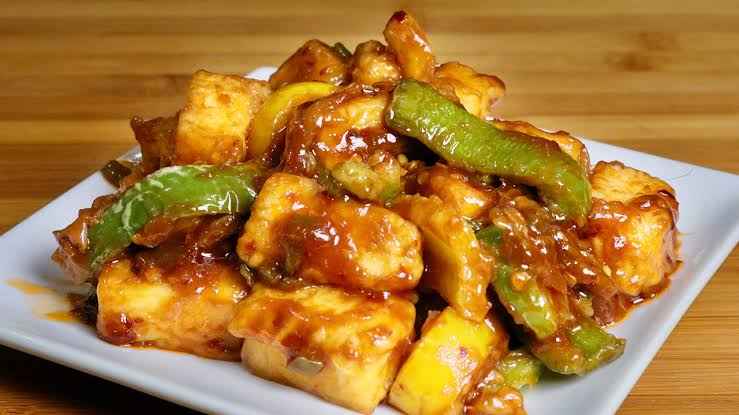Paneer chilli