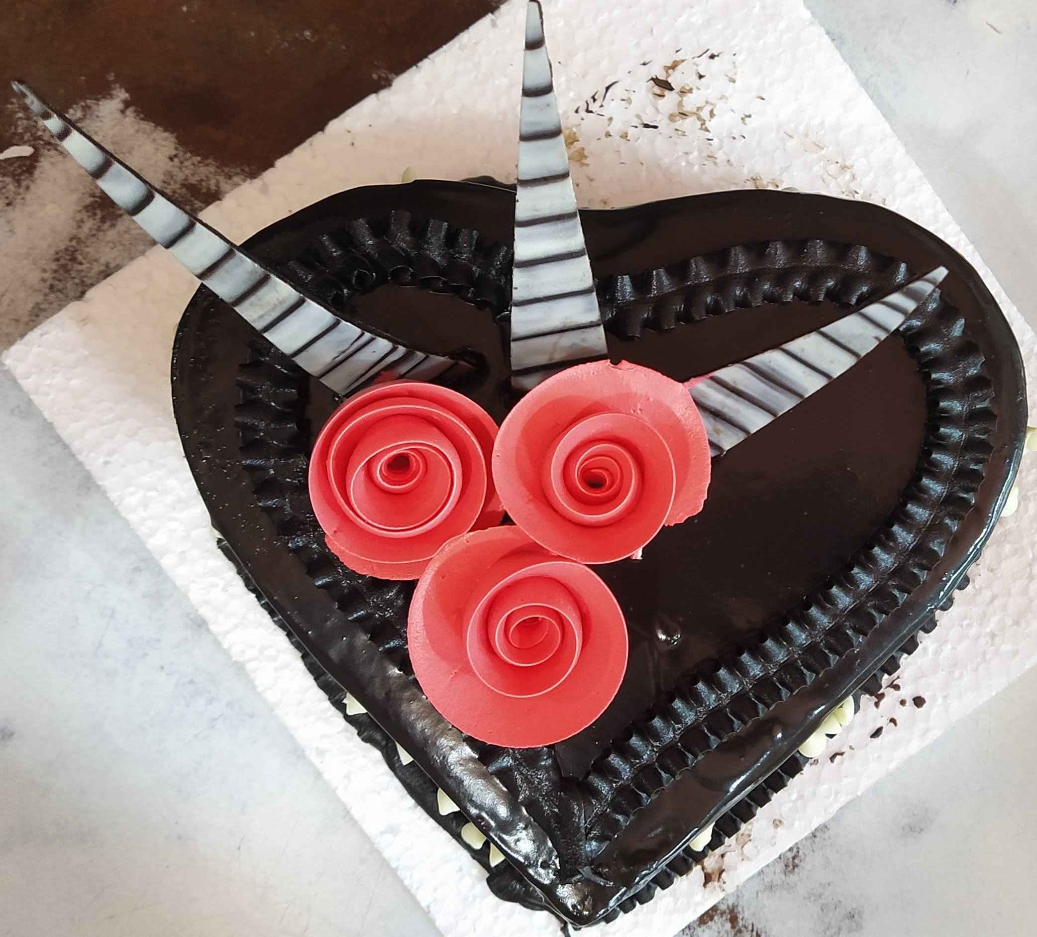 Heart chocolate