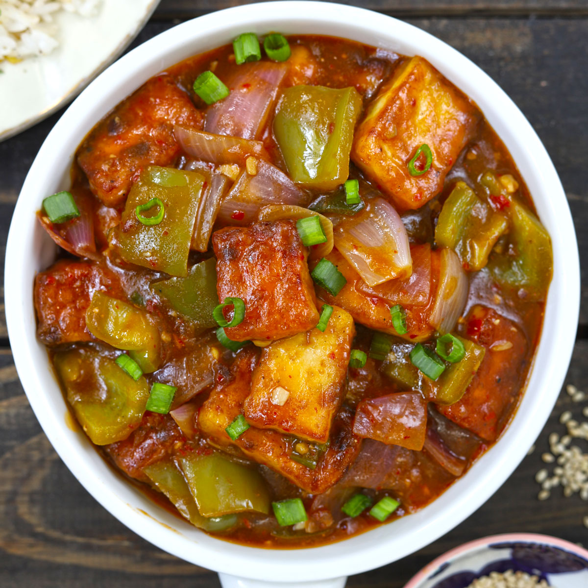 Paneer chilli