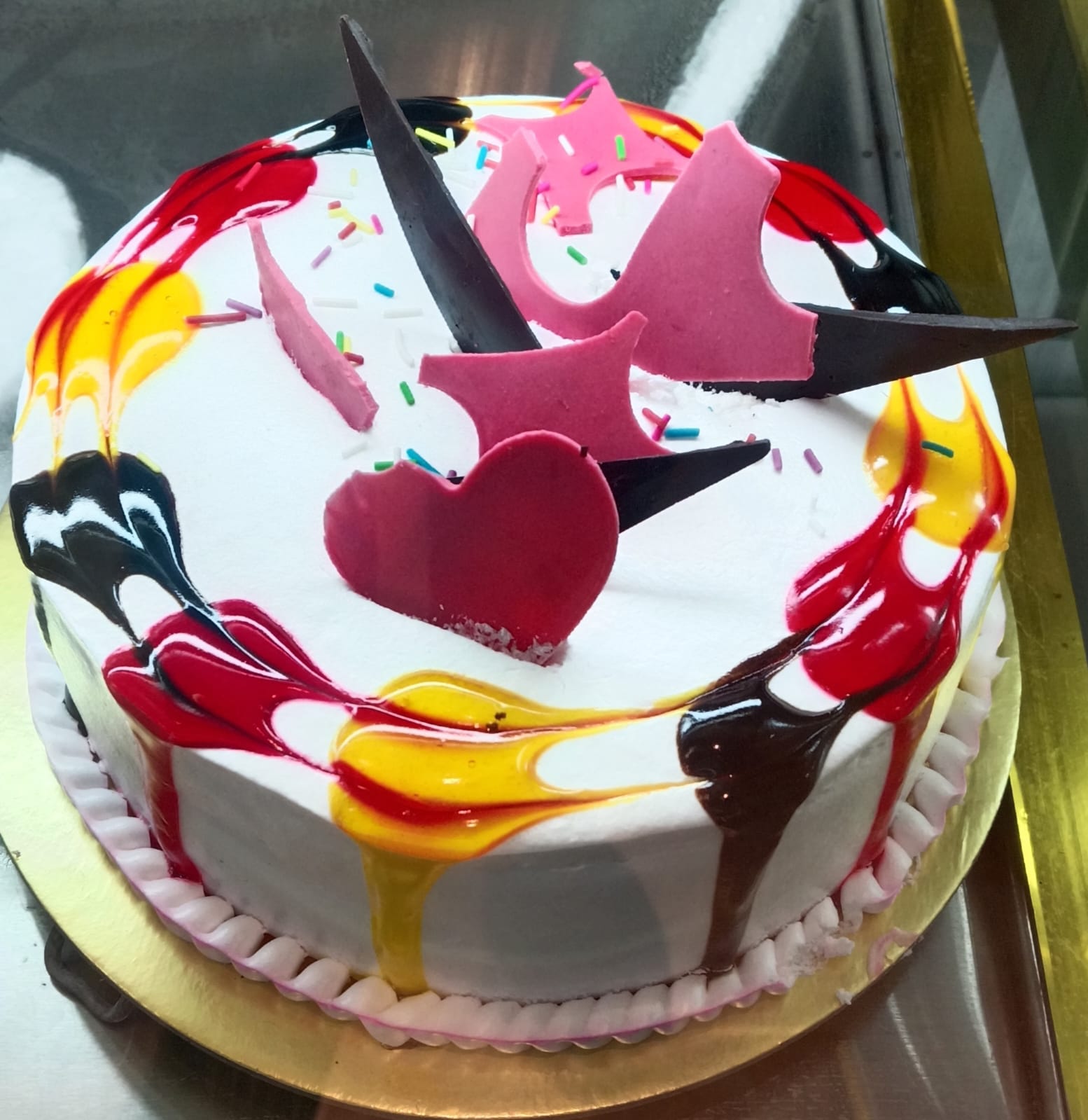 Vanilla mix fruit