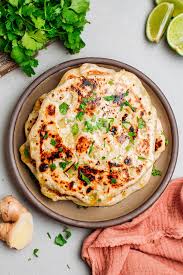 Veg staffed naan